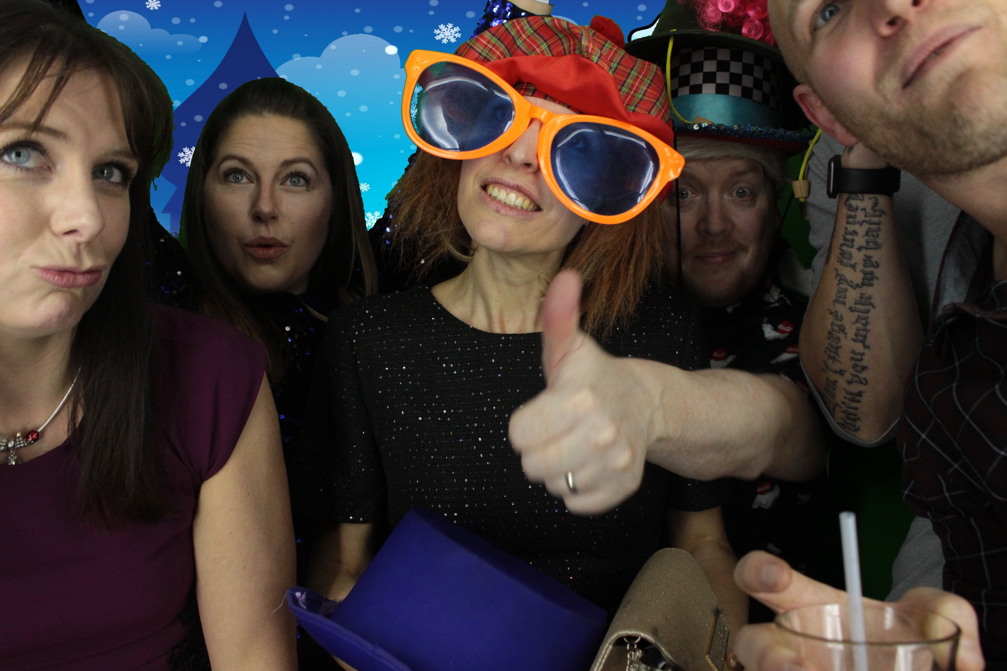 One Line Christmas Party | View more photos from the event at gallery.myphotoboothexperience.co.uk/u/MyPhotoBoothExperienceLtd/One-Line-Christmas-Party
